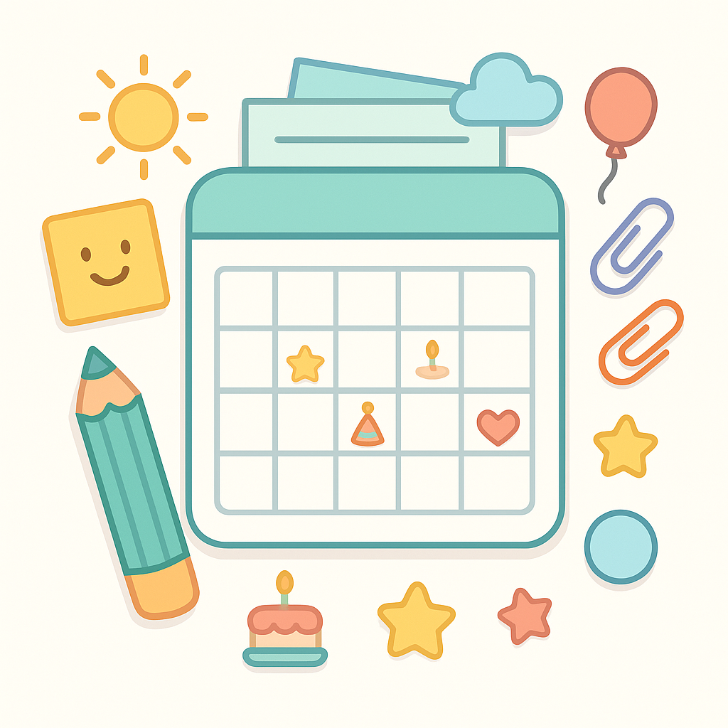 Monthly Calendar Printables cover image