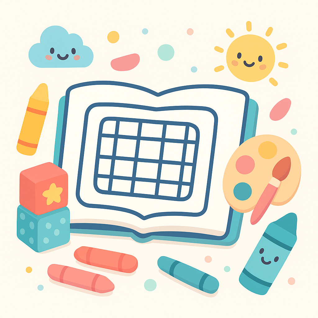 Block Letter Coloring Pages banner