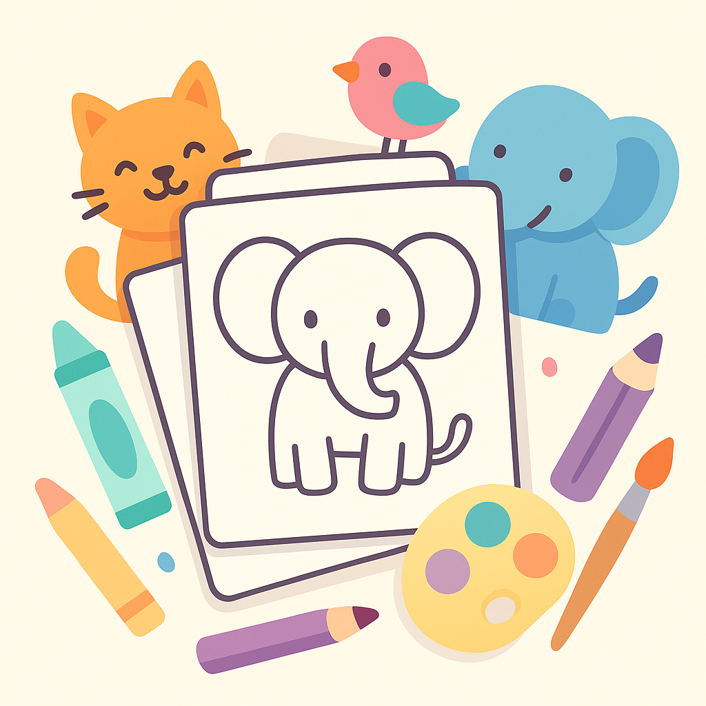 Letter Animal Coloring Pages banner