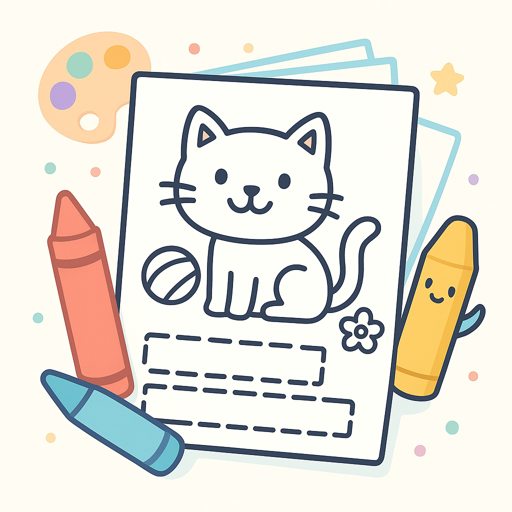 Sight Word Coloring Pages banner