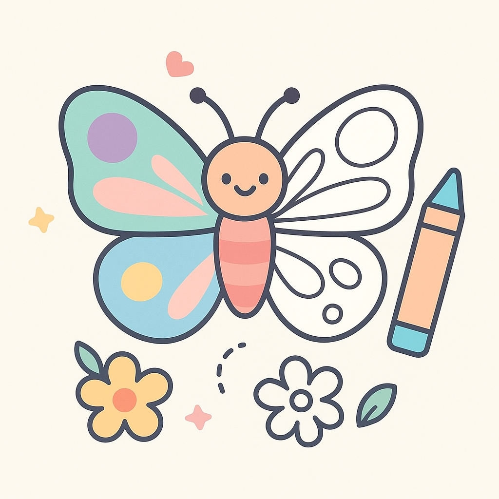 Butterfly Coloring Pages banner