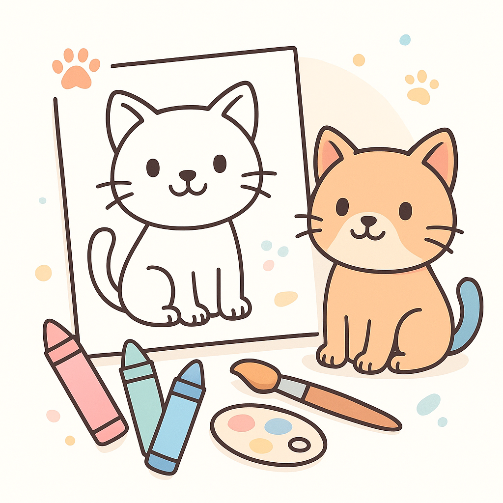 Cat Coloring Pages banner