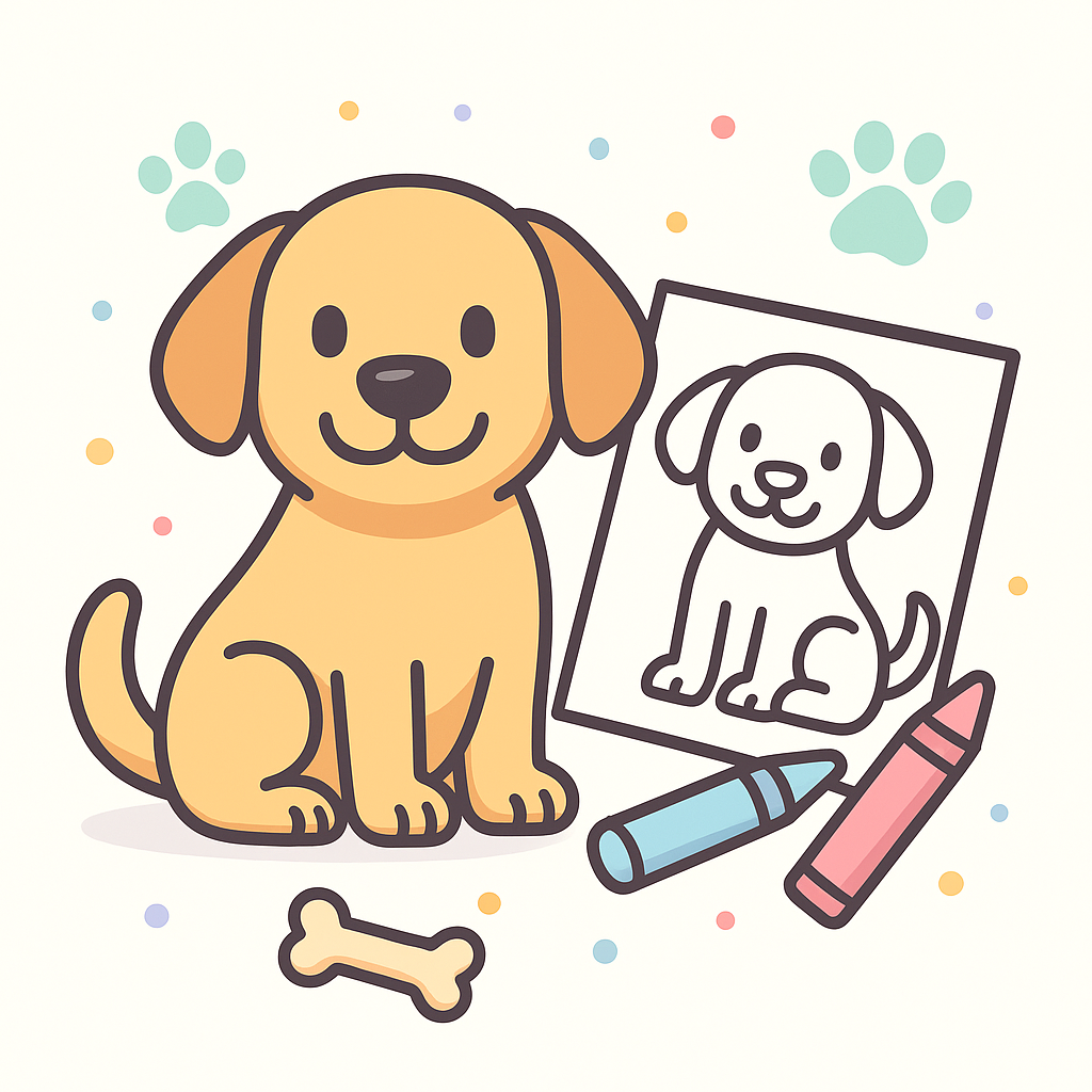 Dog Coloring Pages banner
