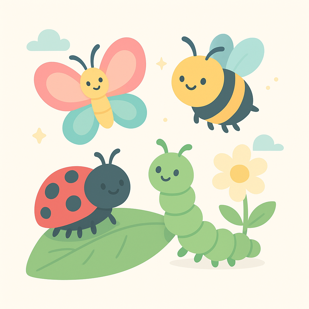 Insect Coloring Pages banner