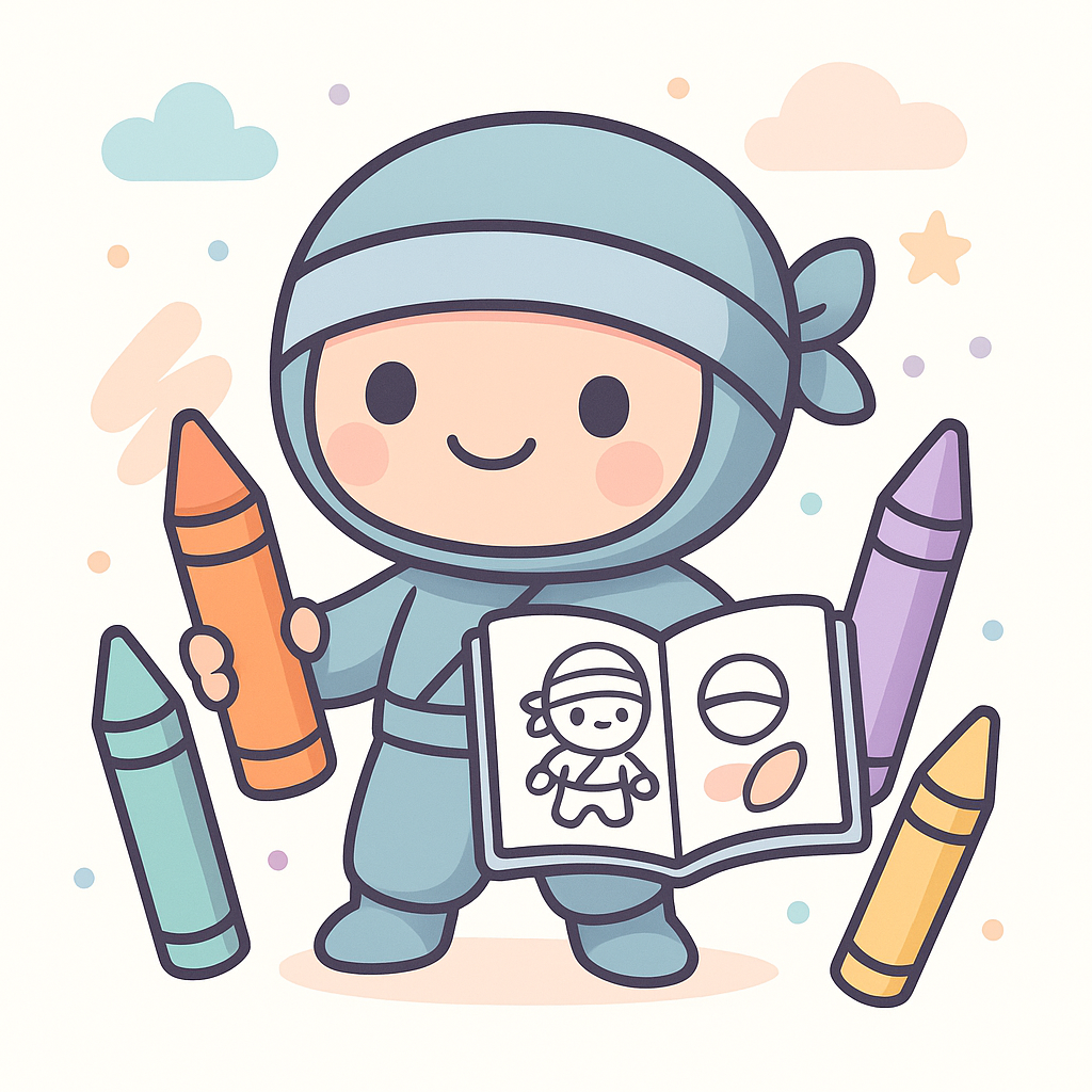 Ninja Coloring Pages banner
