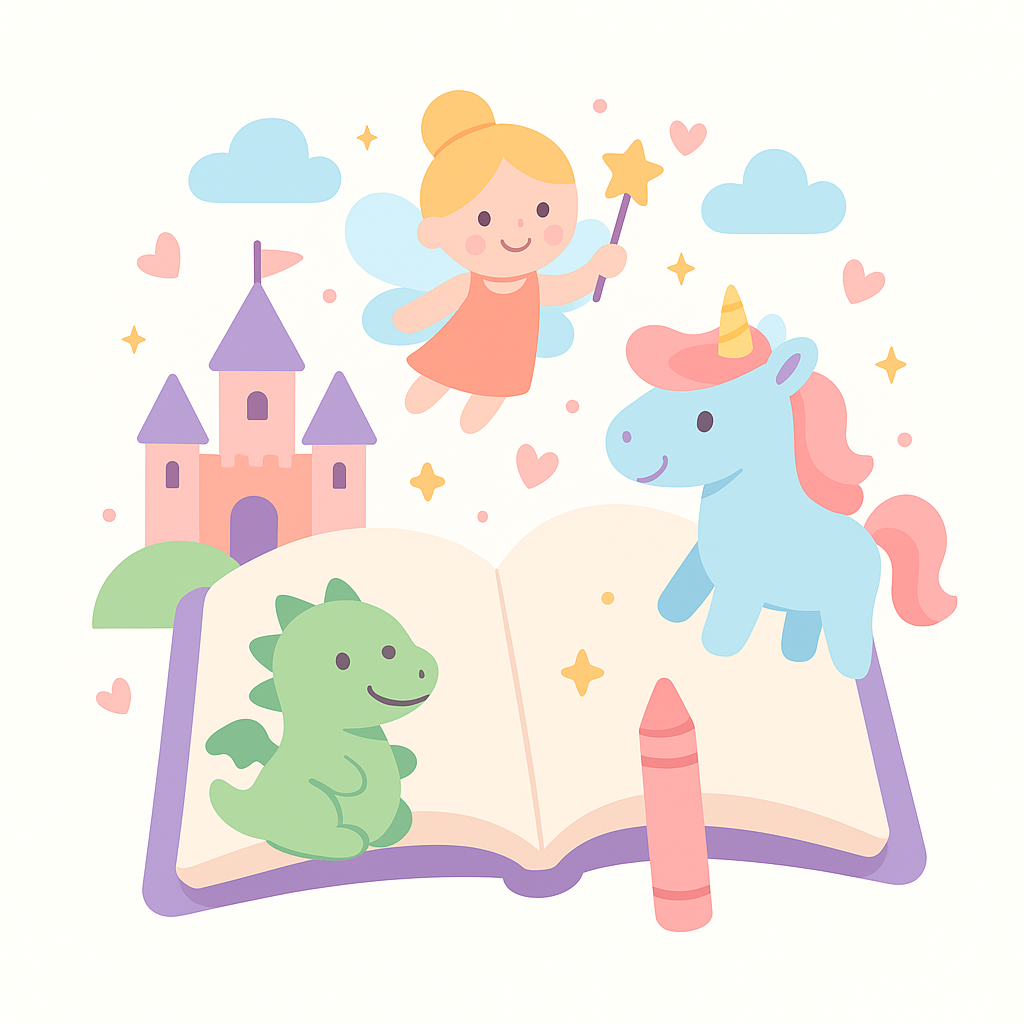 Fantasy & Fairy Tale Coloring Pages banner