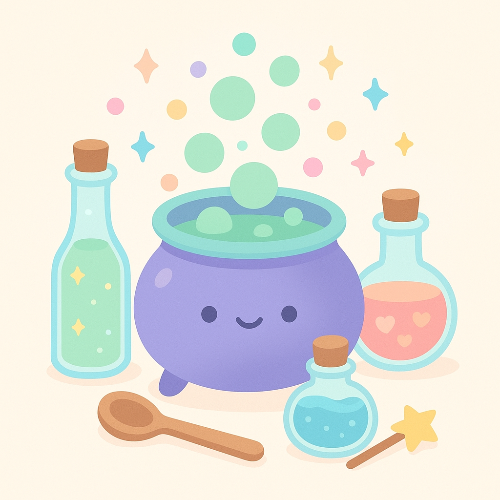 Magic Potion Coloring Pages banner