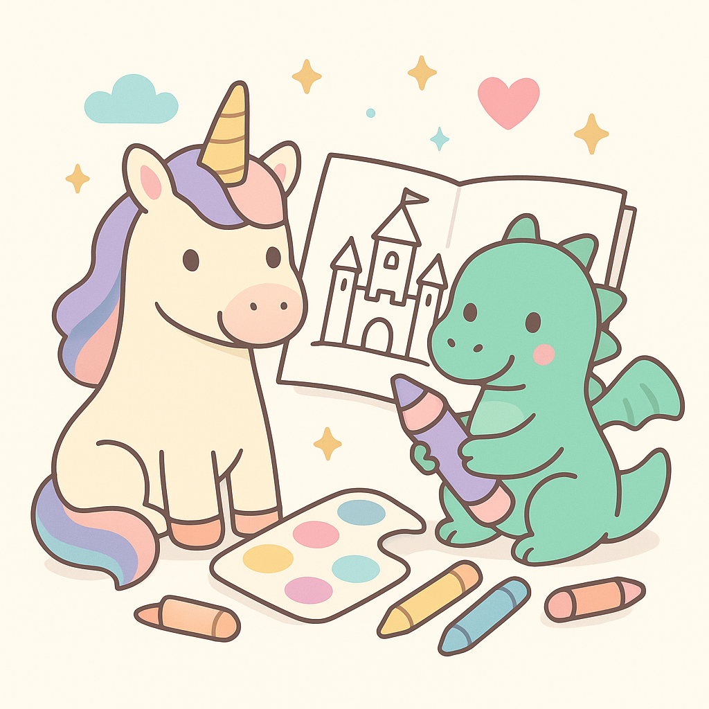 Magical Creature Coloring Pages banner