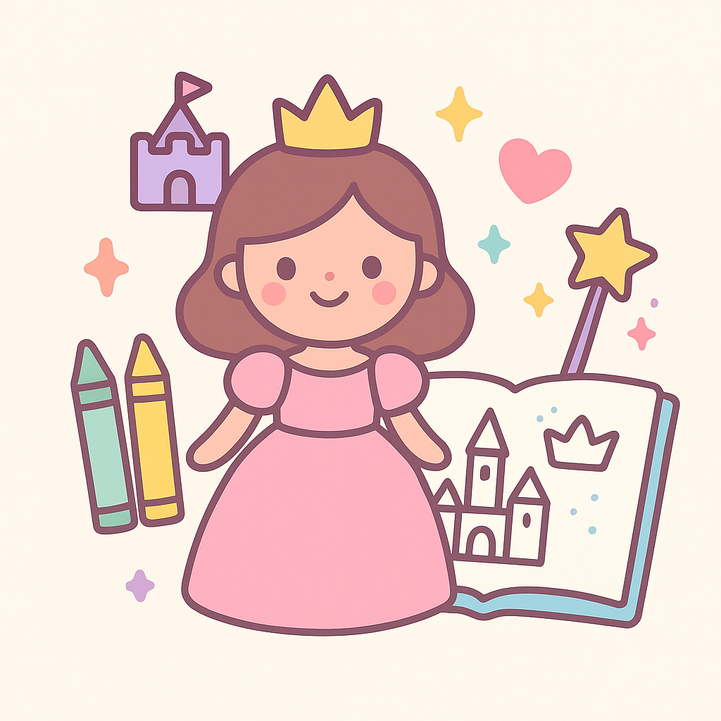 Princess Coloring Pages banner