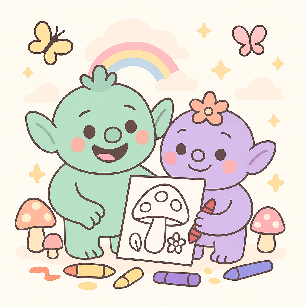 Troll Coloring Pages banner