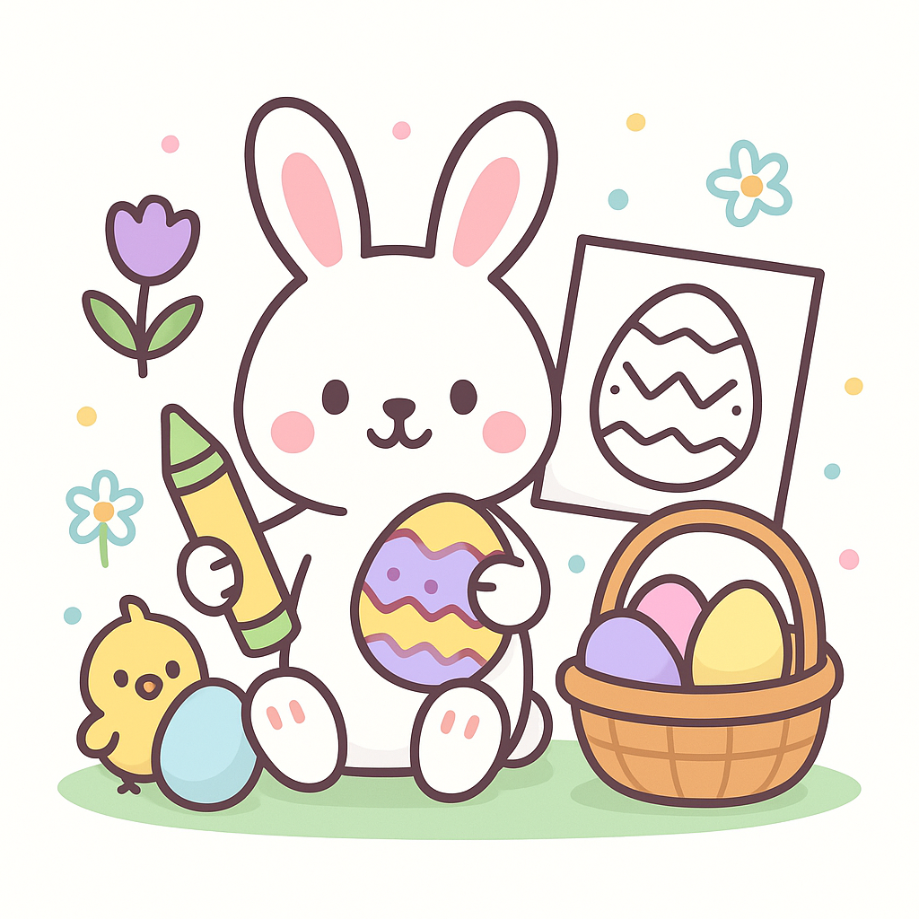Easter Coloring Pages banner