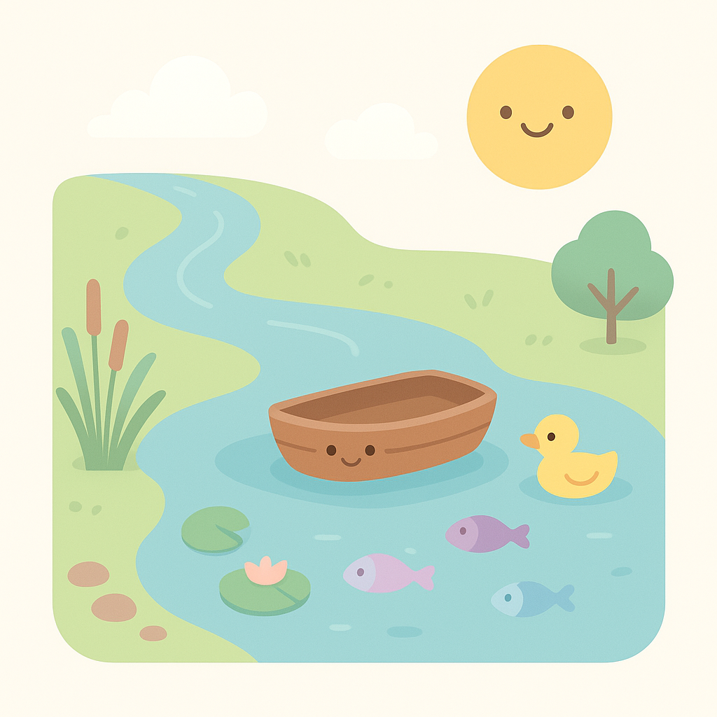 River & Lake Coloring Pages banner