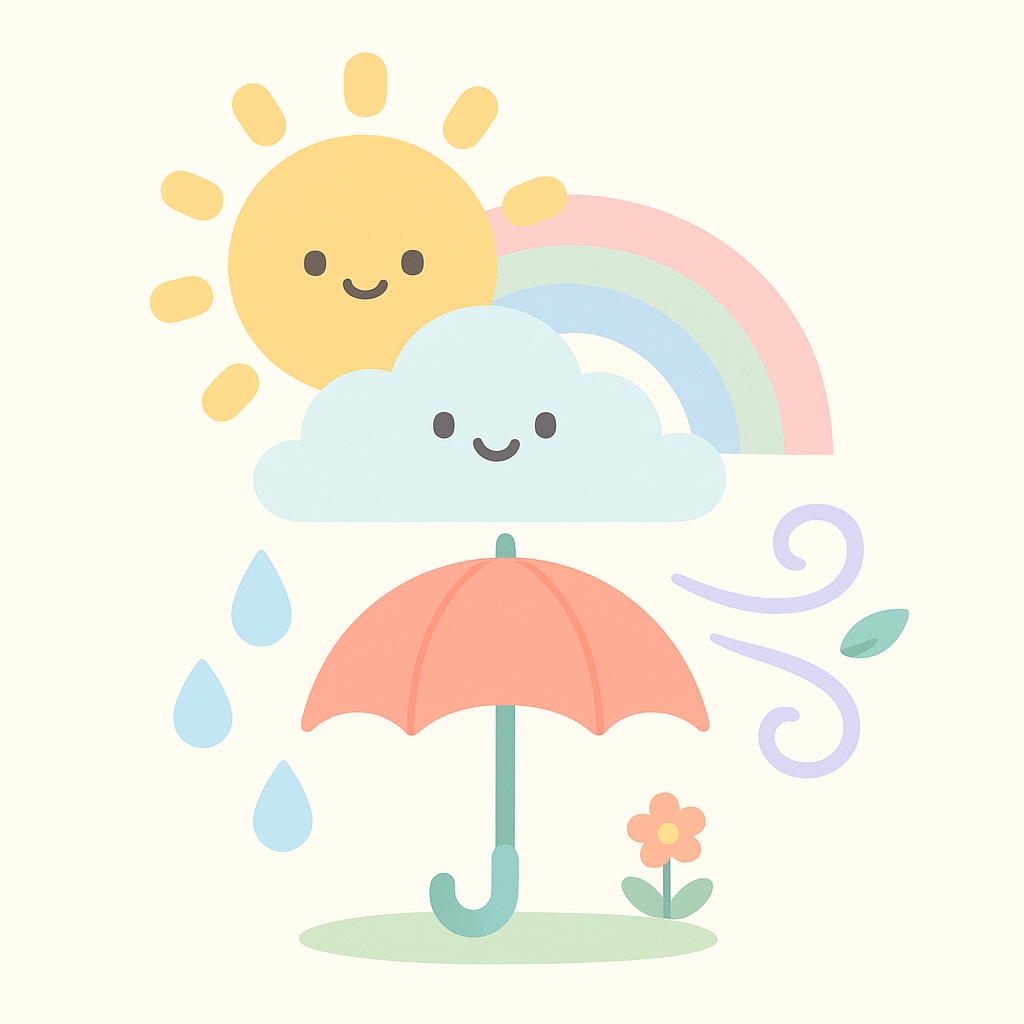 Weather Coloring Pages banner