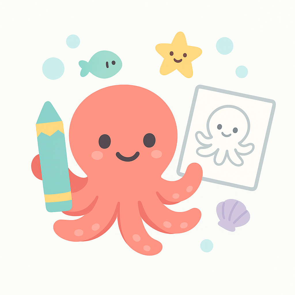 Octopus Coloring Pages banner