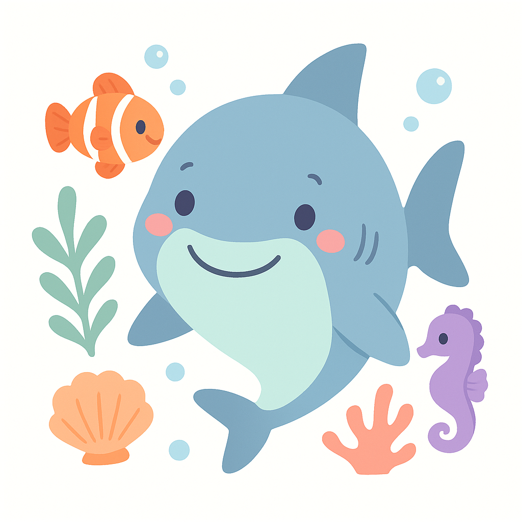 Shark Coloring Pages banner