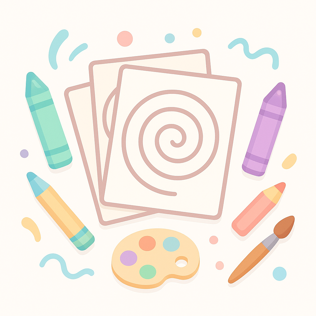 Swirl Coloring Pages banner