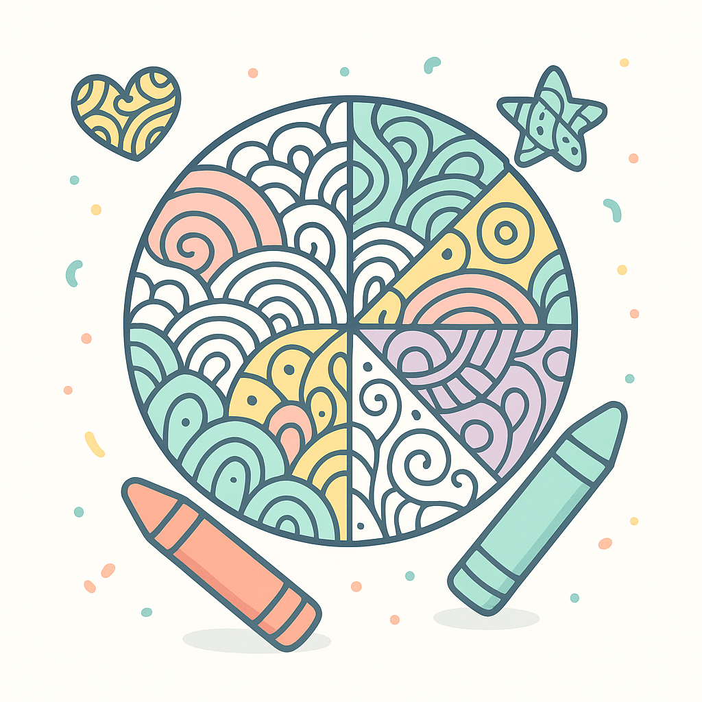 Zentangle Coloring Pages banner