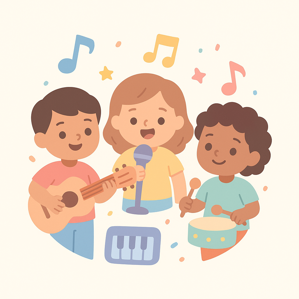 Musician Coloring Pages banner