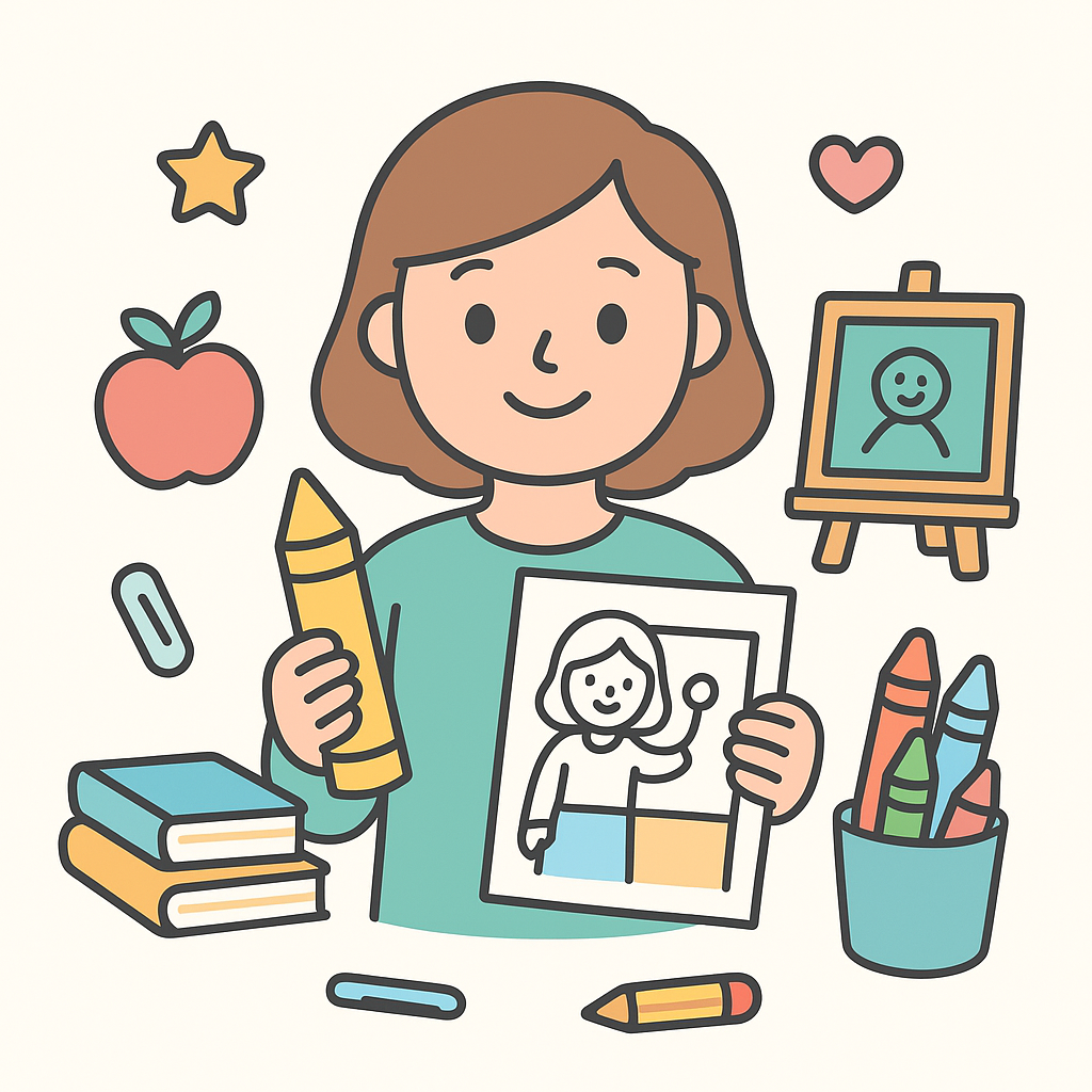Teacher Coloring Pages banner