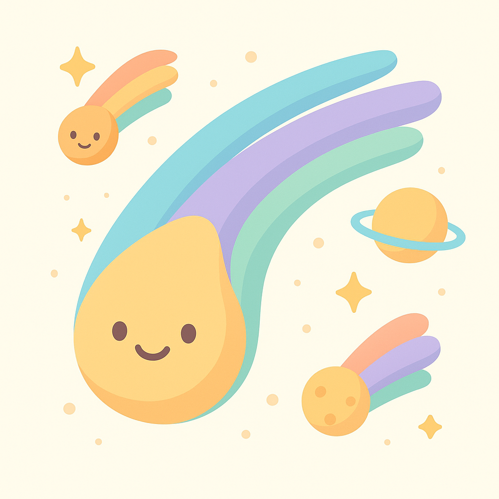 Comet Coloring Pages banner