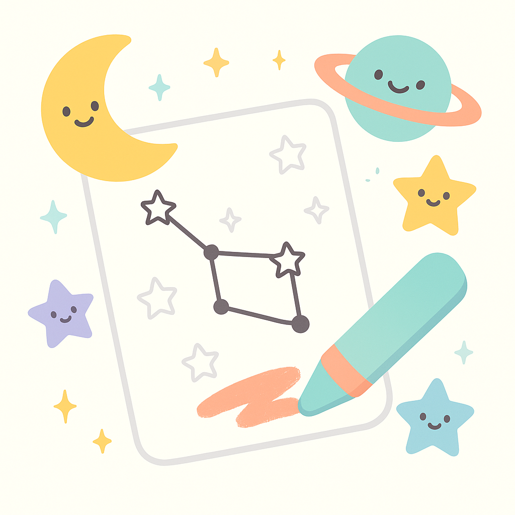 Constellation Coloring Pages banner