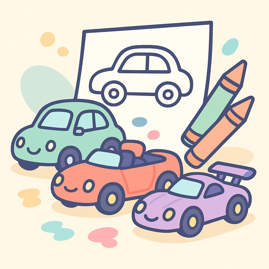 Car Coloring Pages banner