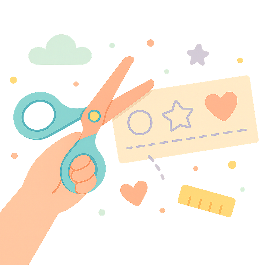 Cutting Practice Worksheets cover image