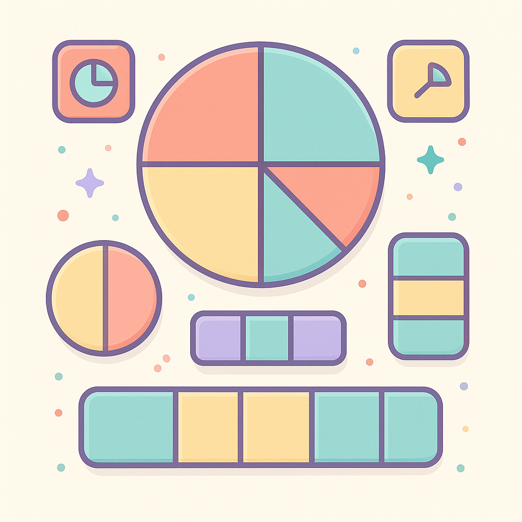 Naming Fractions Worksheets banner