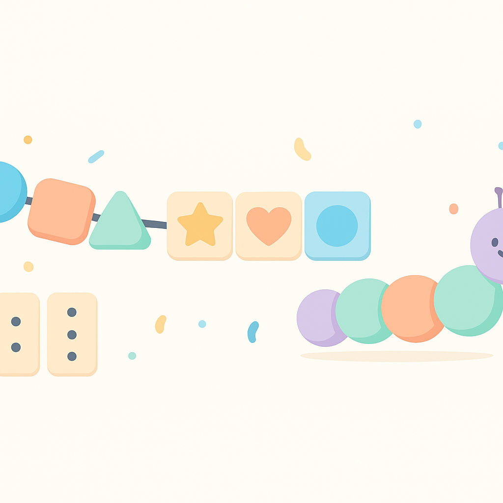 Pattern & Sequence Worksheets banner