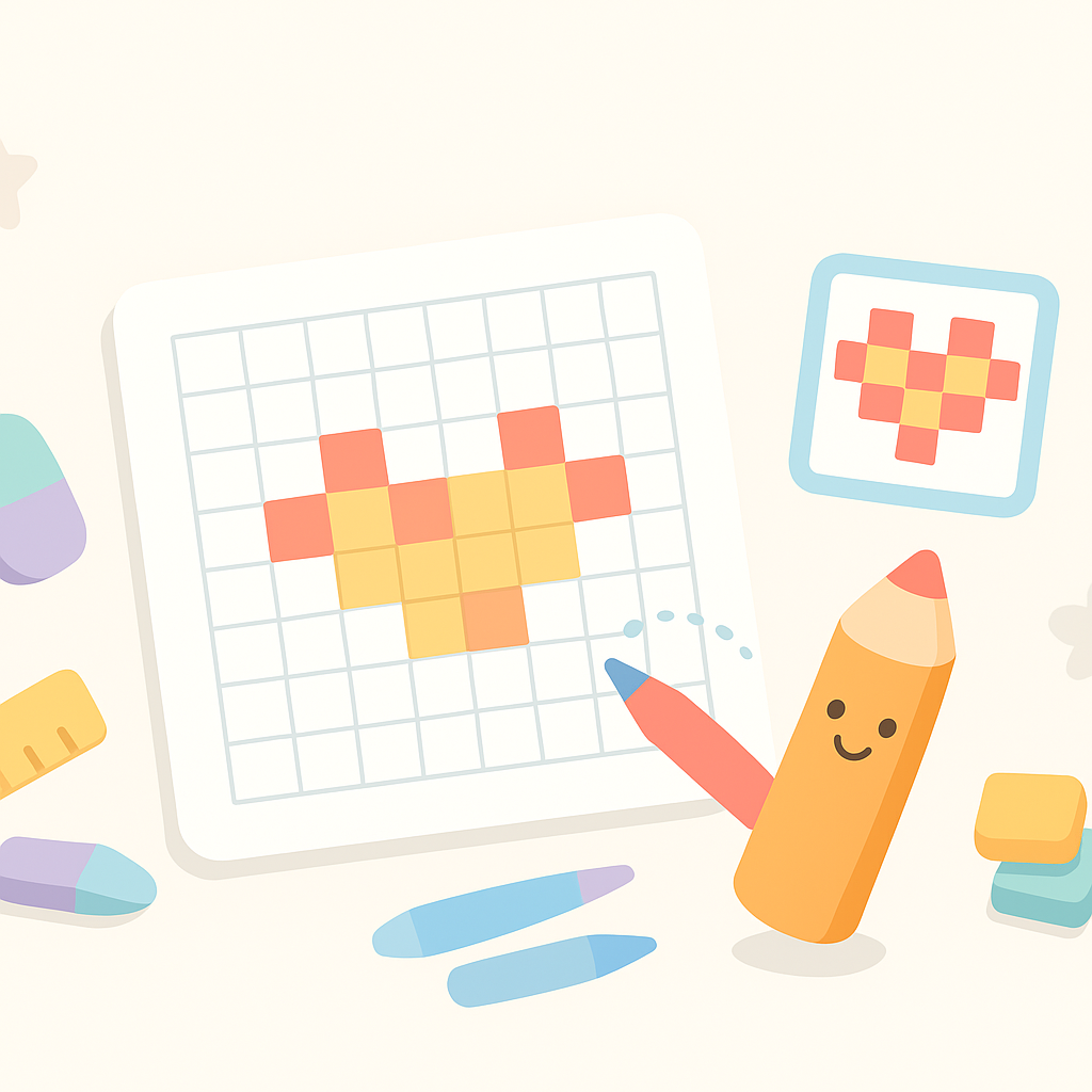 Grid Copy & Drawing Puzzles banner