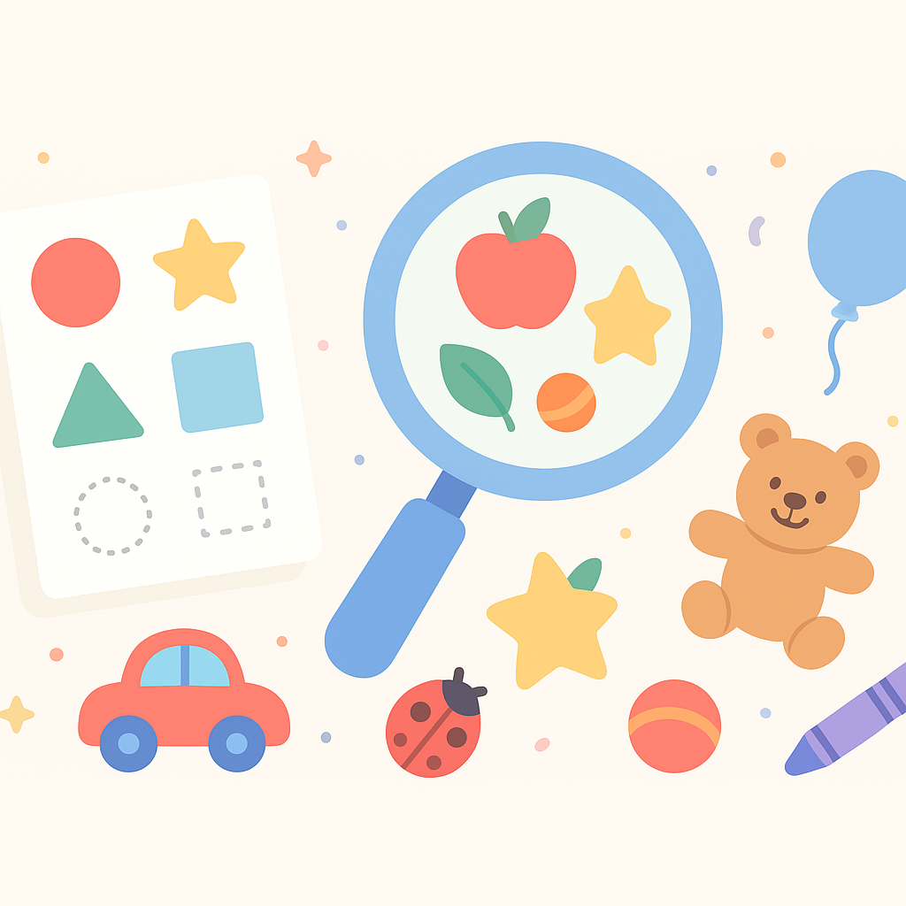 I Spy Worksheets banner