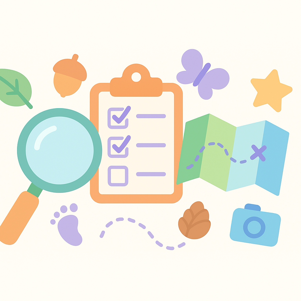 Scavenger Hunt Printables banner