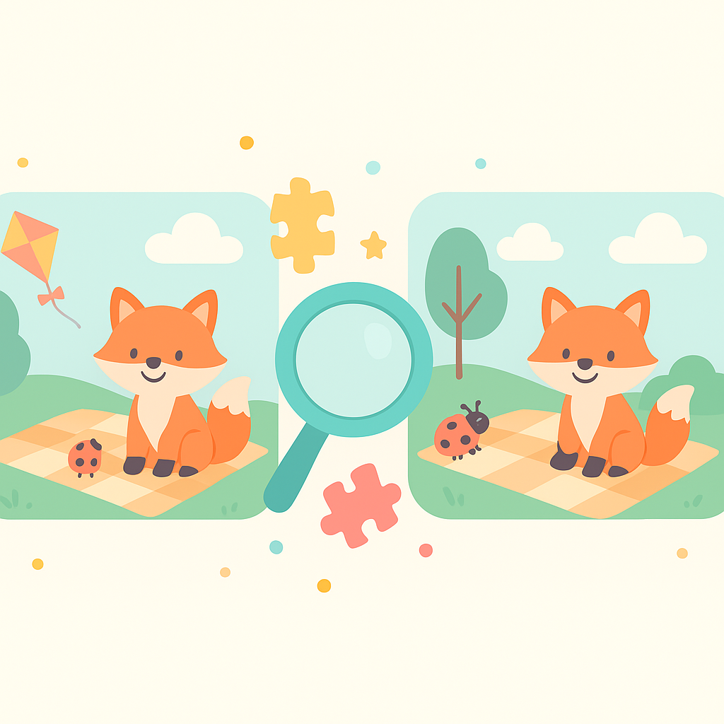 Spot the Difference Puzzles cover image