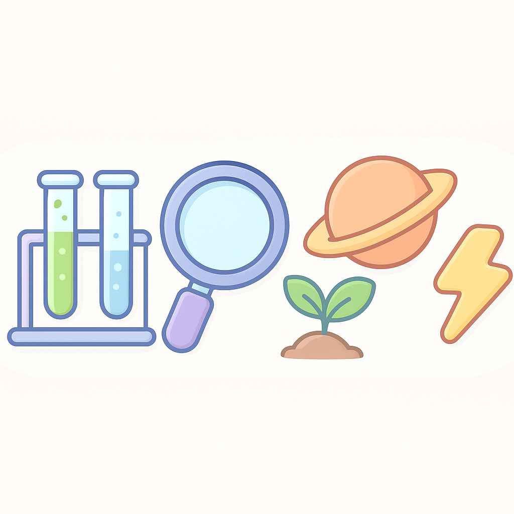 Free Science & Nature Worksheets banner