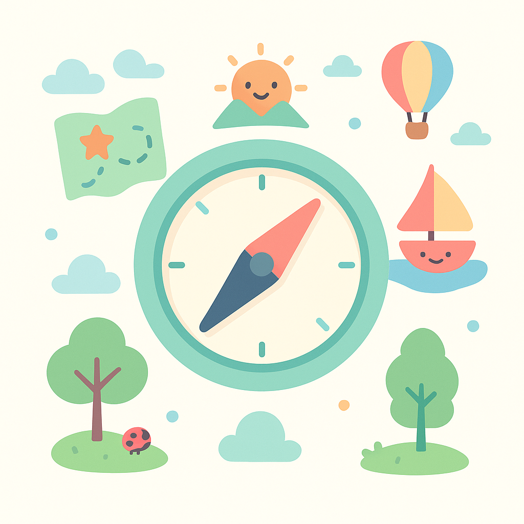 Compass Directions Worksheets banner