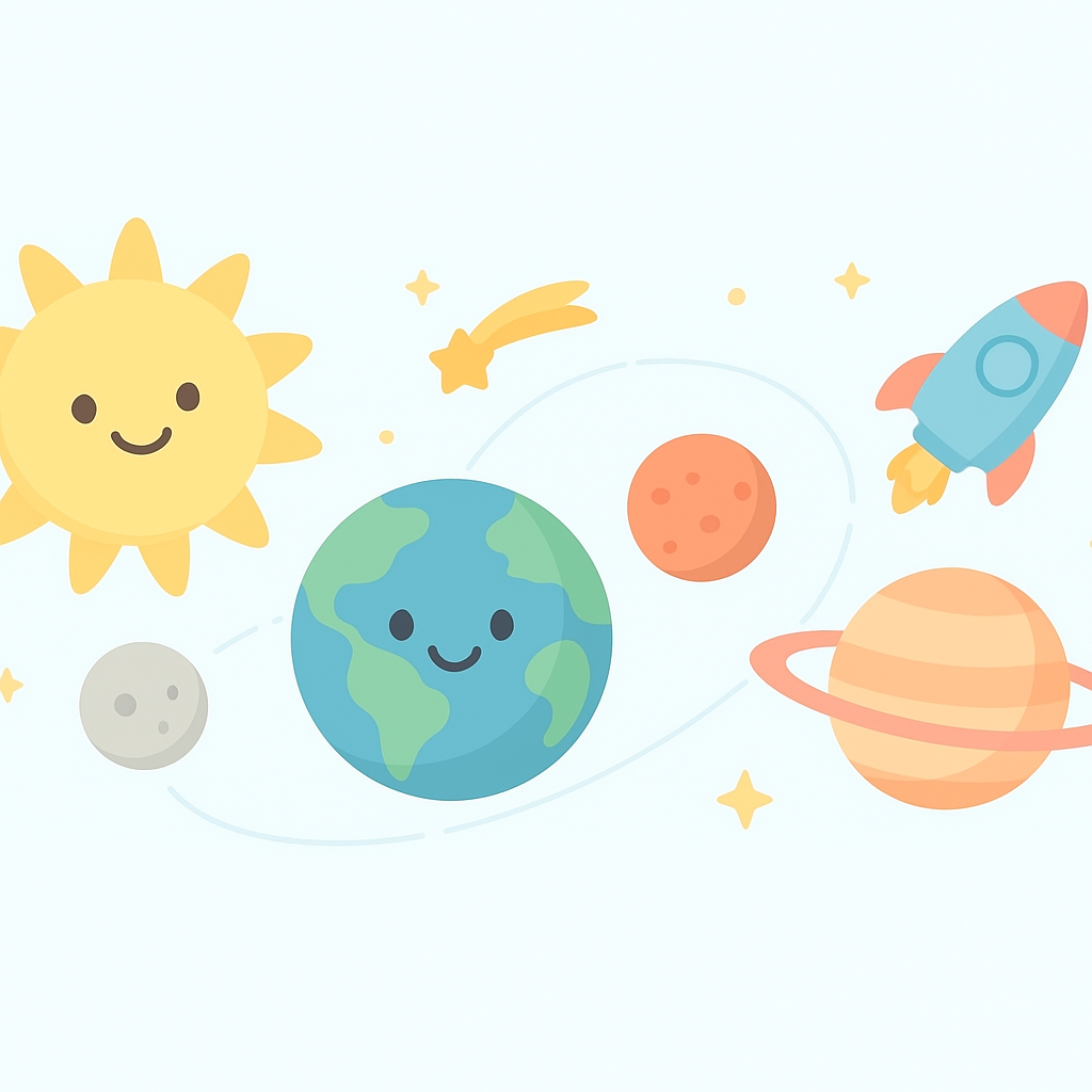 Solar System Worksheets banner