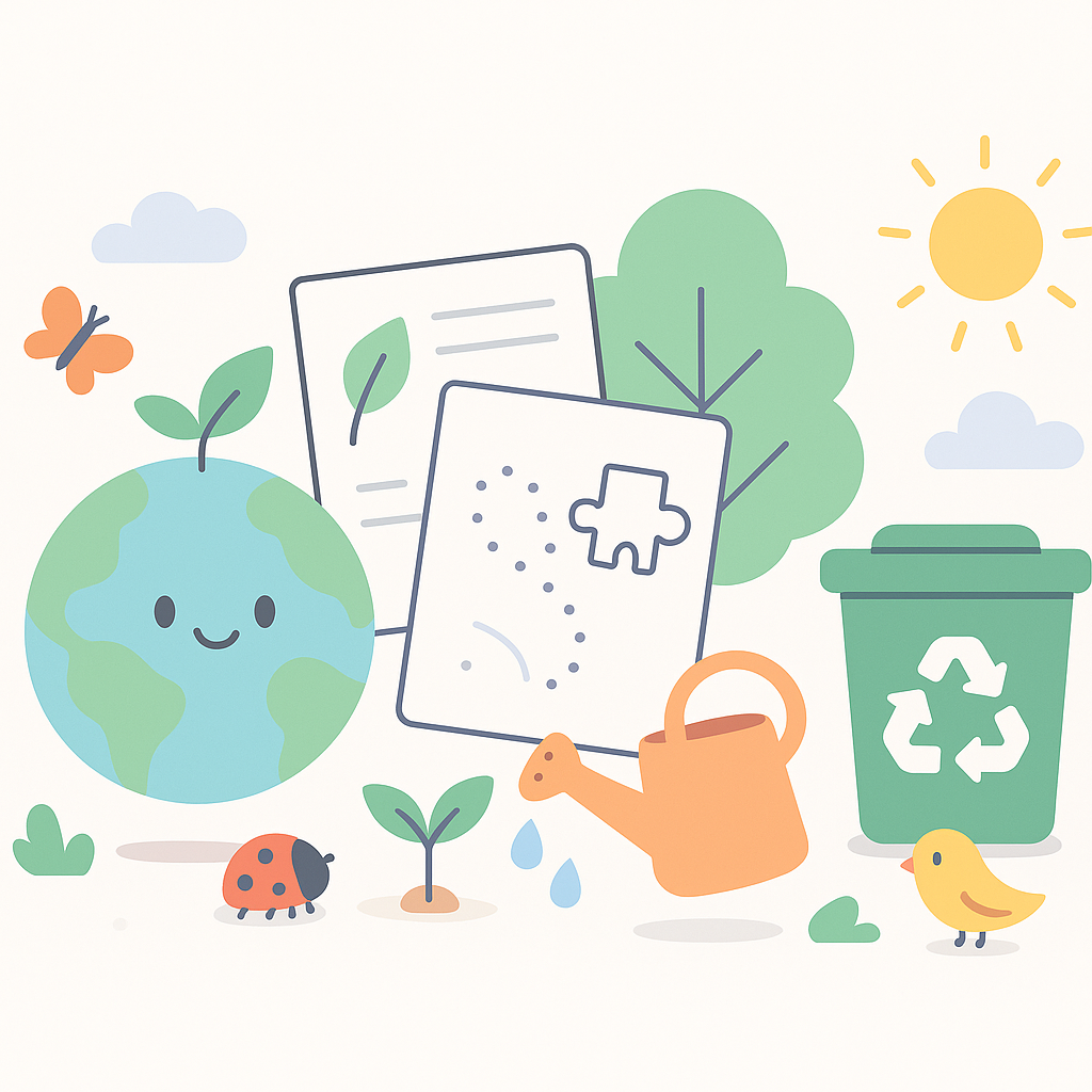 Earth Day Activity Sheets cover image