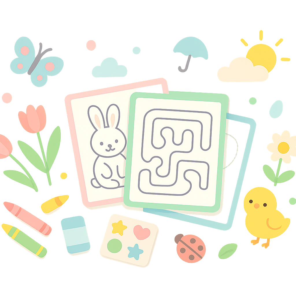 Spring Activity Sheets banner