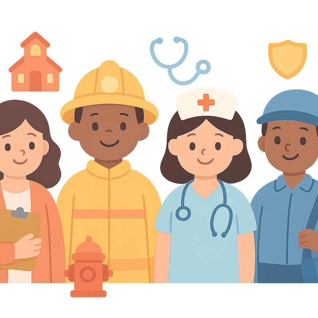 Community Helper Worksheets cover image