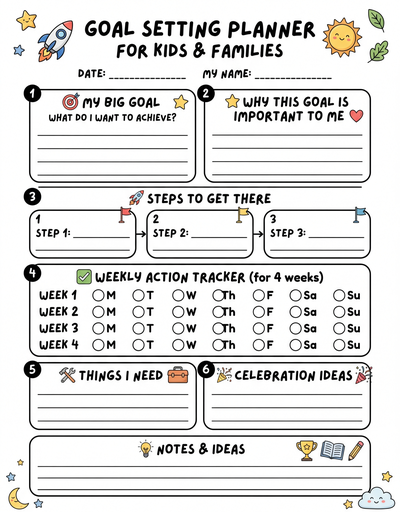 Goal Setting Template thumbnail