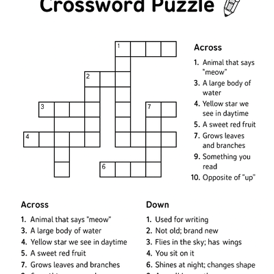 Crossword Puzzle thumbnail