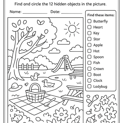 Hidden Picture Puzzle thumbnail