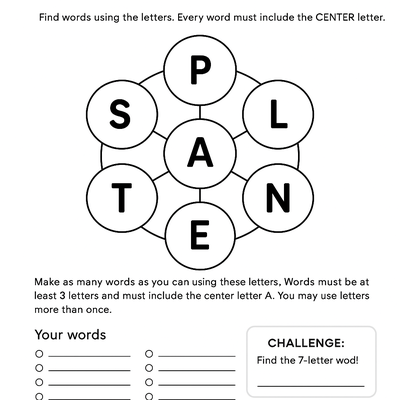 Word Wheel Puzzle thumbnail